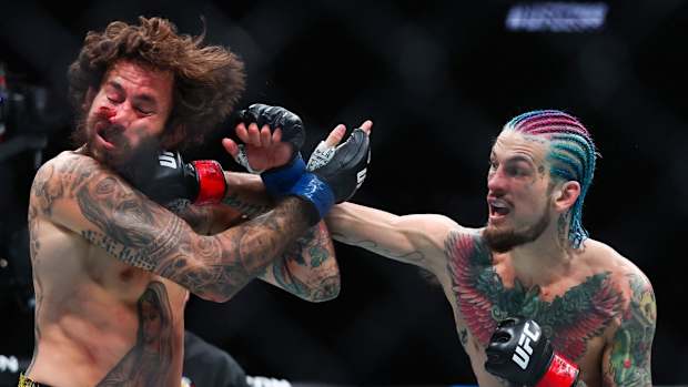 Sean O'Malley punches Chito Vera UFC 299